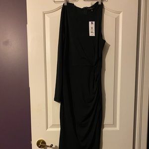 Brand new dress with tags: one shoulder dress